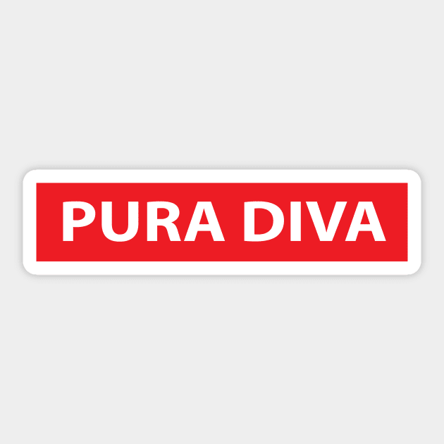 Pura Diva Costa Rica Tica Sticker by Estudio3e